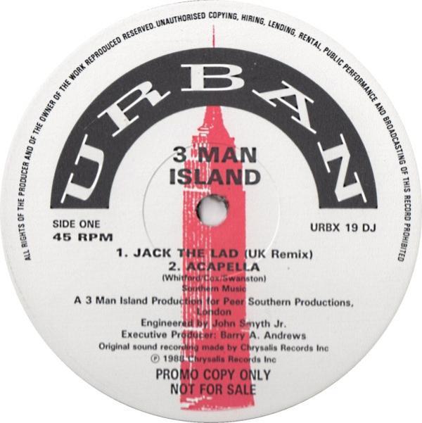 3 Man Island - Jack The Lad