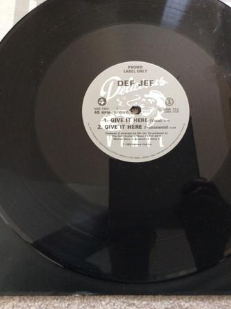 Def Jef - On The Real Tip/Give It Here