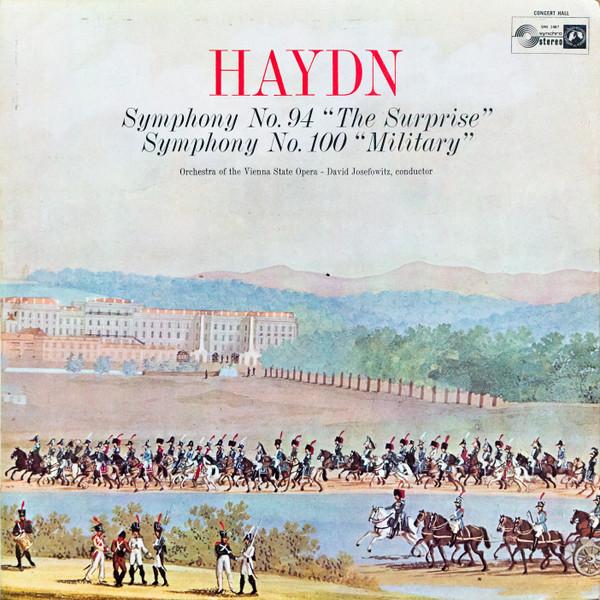 Joseph Haydn, Orchester Der Wiener Staatsoper, David Josefowitz - Symphony No. 94 (Surprise) / Symphony No. 100 (Military)