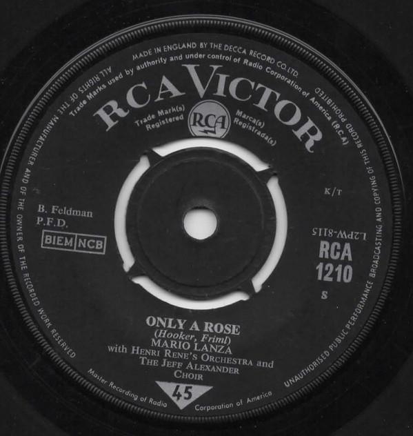 Mario Lanza - Only A Rose