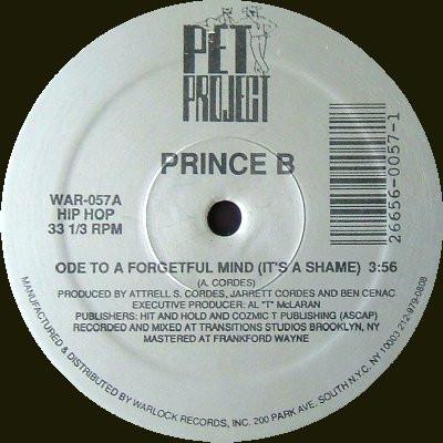 Prince Be - Ode To A Forgetful Mind (It's A Shame)
