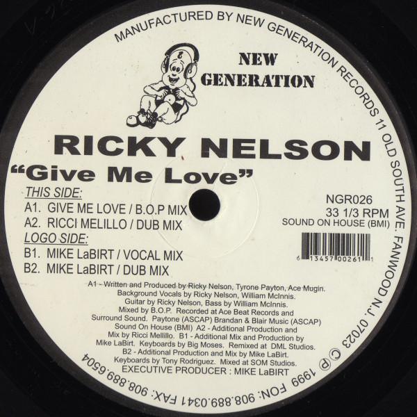 Ricky Nelson - Give Me Love
