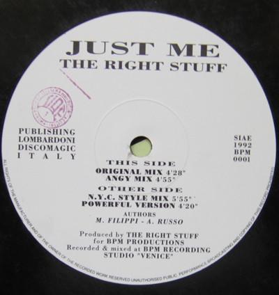 The Right Stuff  - Just Me