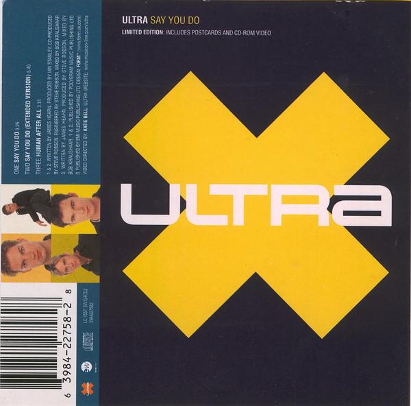 Ultra  - Say You Do
